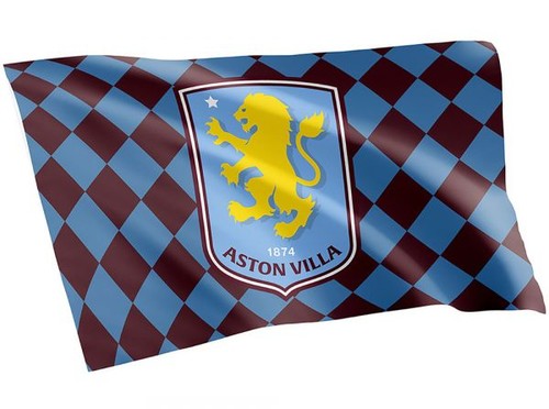 Aston villa checked crest - crest, flag