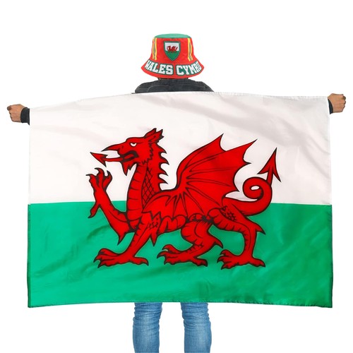 Wales world cup flag cape - flag, and