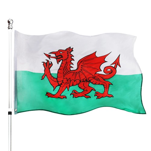 Wales flag 5x3 - 5x3, ft