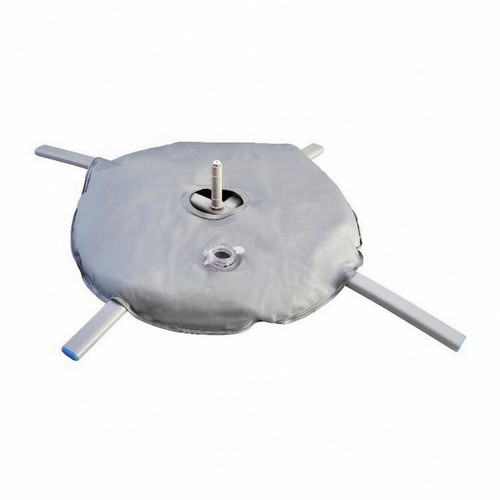 Water filled flag - water-filled, base