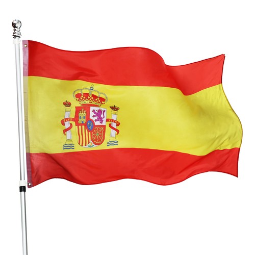 Spanish flag 5ft - flag, x