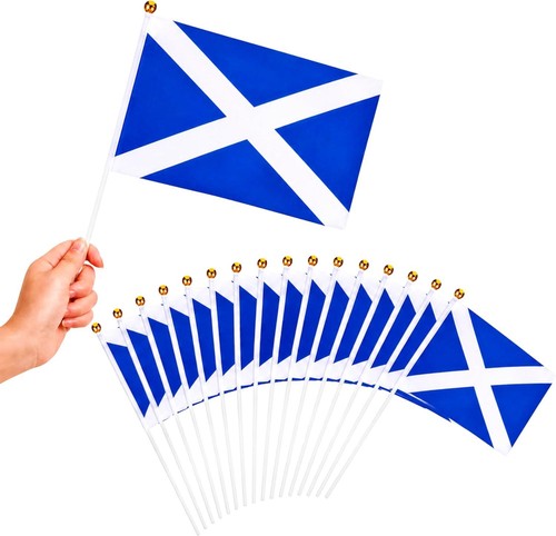 Scotland hand waving flags - hand,