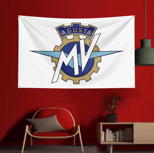 Agusta supporters flag - mv,