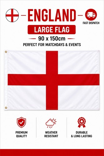 England flag 90x150cm - england,