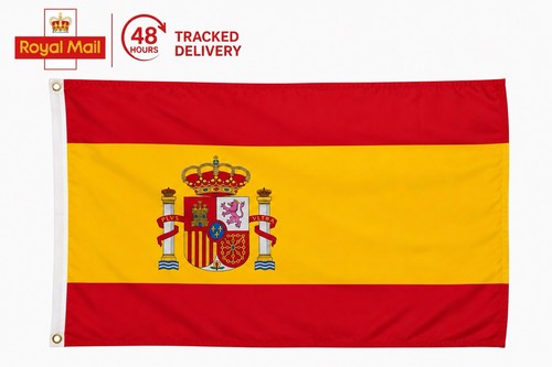5x3ft spain flag - large, spanish