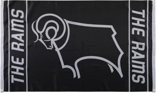 Derby county supporters flag - county,